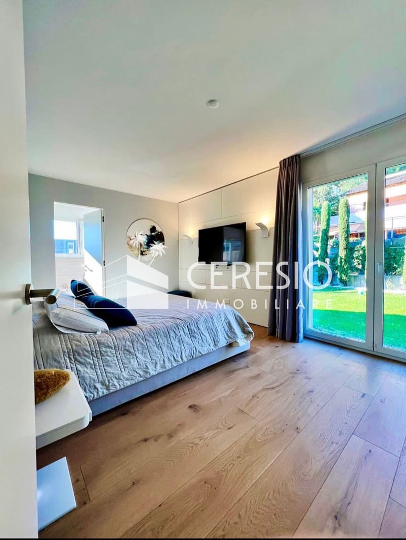 Modernes 3.5-Zimmer-Apartment mit Panoramablick in Canobbio (5)