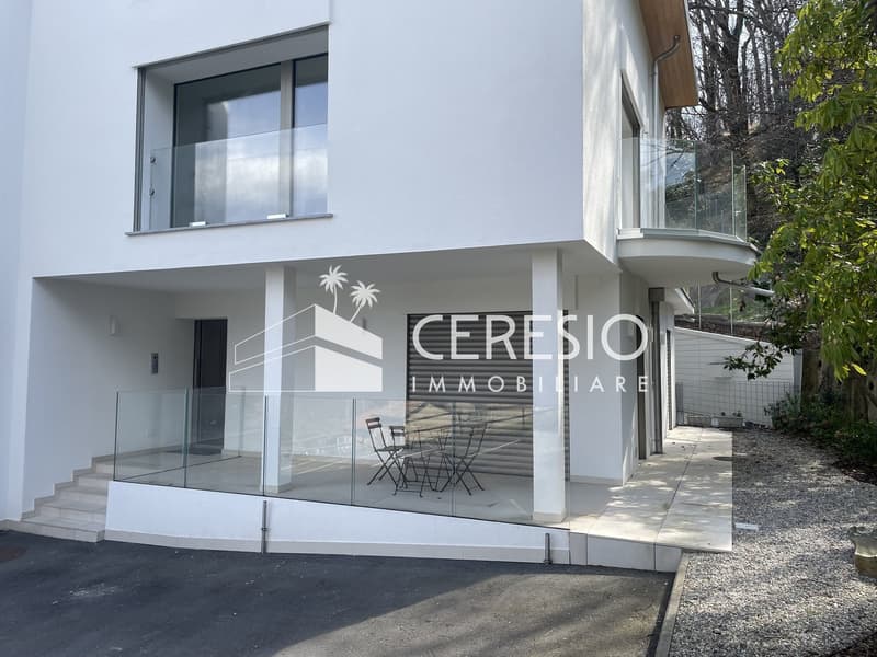 Modernes 2.5-Zimmer-Apartment mit Gartchen in Lugano-Breganzona (4)