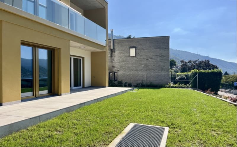 Großes 4.5-Zimmer-Wohnung mit Garten und Seeblick in Brusino Arsizio (2)