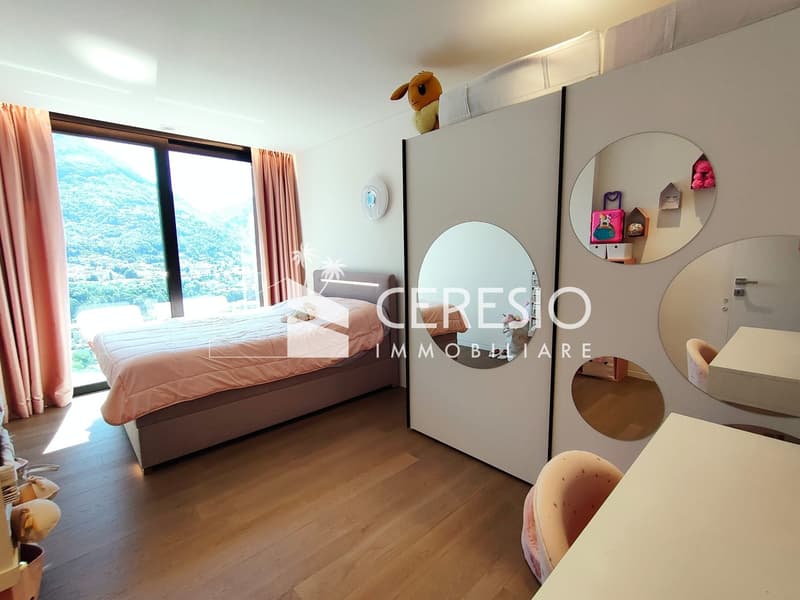 Splendido appartamento duplex 4.5 locali con piscina a Canobbio (7)