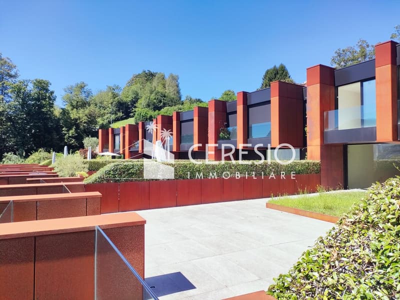 Splendido appartamento duplex 4.5 locali con piscina a Canobbio (9)