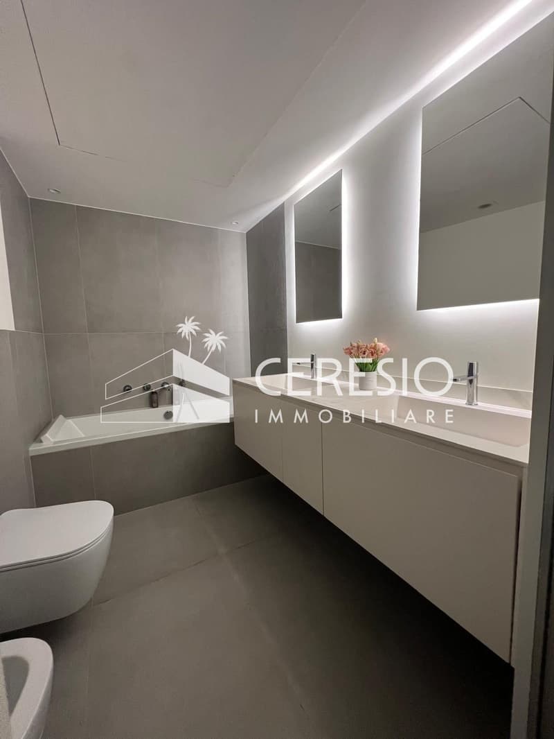Splendido appartamento duplex 4.5 locali con piscina a Canobbio (8)
