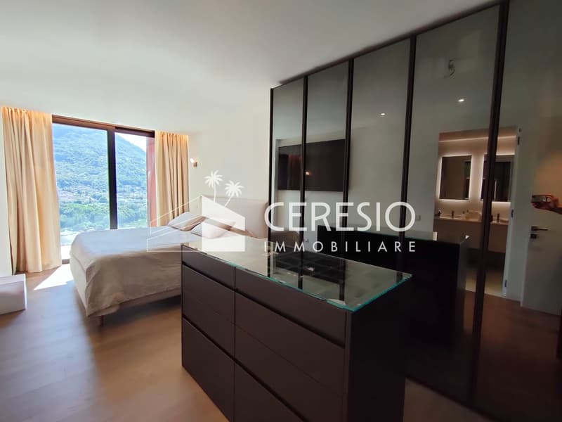 Splendido appartamento duplex 4.5 locali con piscina a Canobbio (6)