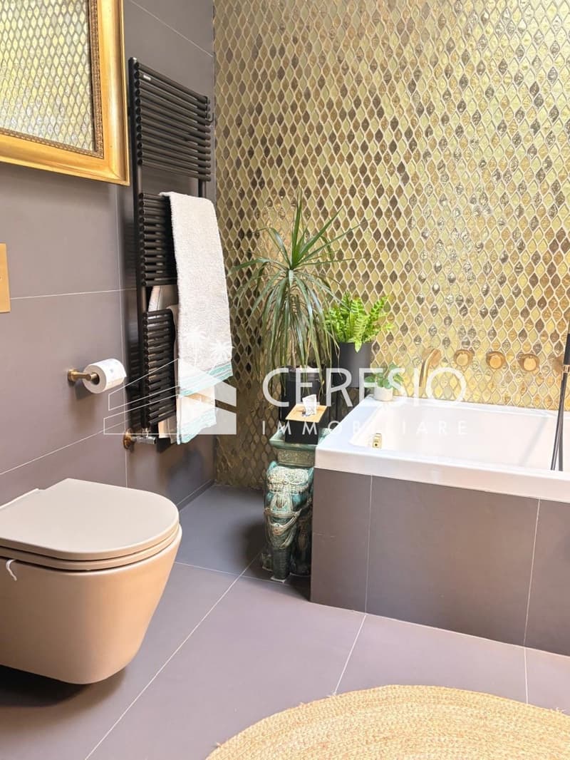 Elegante appartamento di 3.5 locali con piscina a Gentilino (12)