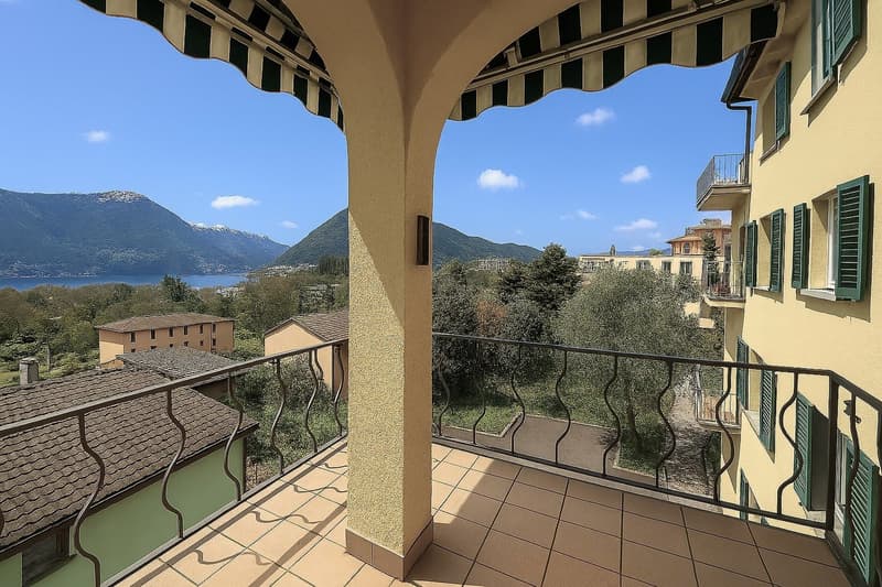 Elegante 3.5 locali ristrutturato con vista panoramica (14)