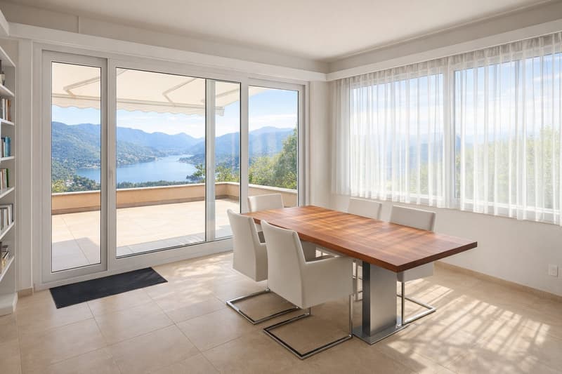 Splendido 4.5 locali con stupenda vista mozzafiato, VERNATE (3)