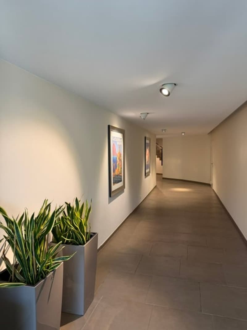 LUGANO – CASTAGNOLA – Modern studio for sale, partial lake view, in residential area (9)