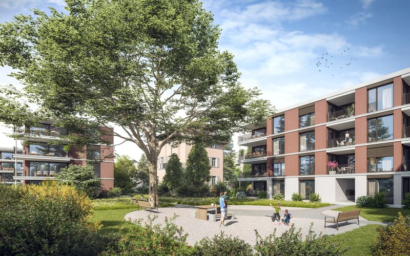 *IN THE CITY PARK - YOUR HOME IN THE GREEN / 3 ½-ROOM NEW APARTMENTS* (9)