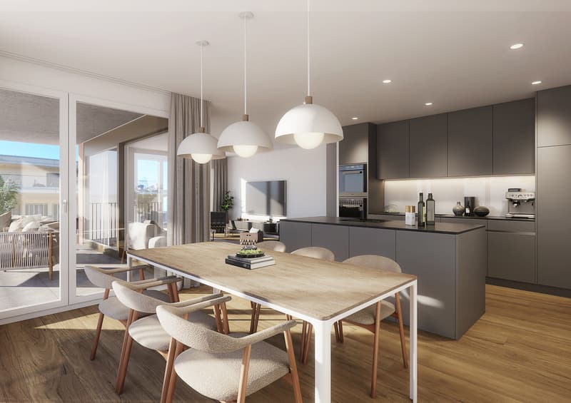 *IN THE CITY PARK - YOUR HOME IN THE GREEN / 3 ½-ROOM NEW APARTMENTS* (3)