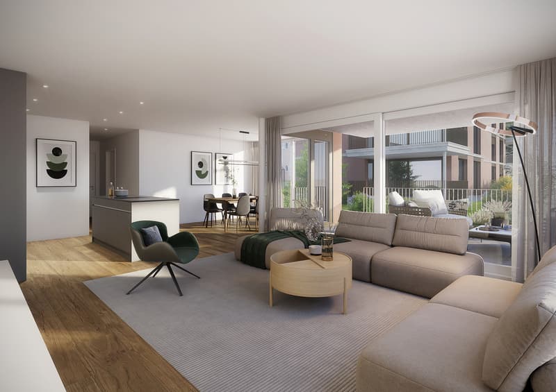 *IN THE CITY PARK - YOUR HOME IN THE GREEN / 3 ½-ROOM NEW APARTMENTS* (2)