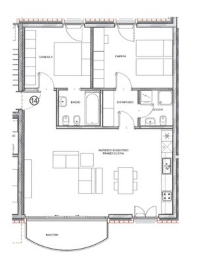 Stunning 3.5-room flat surrounded by greenery (8)
