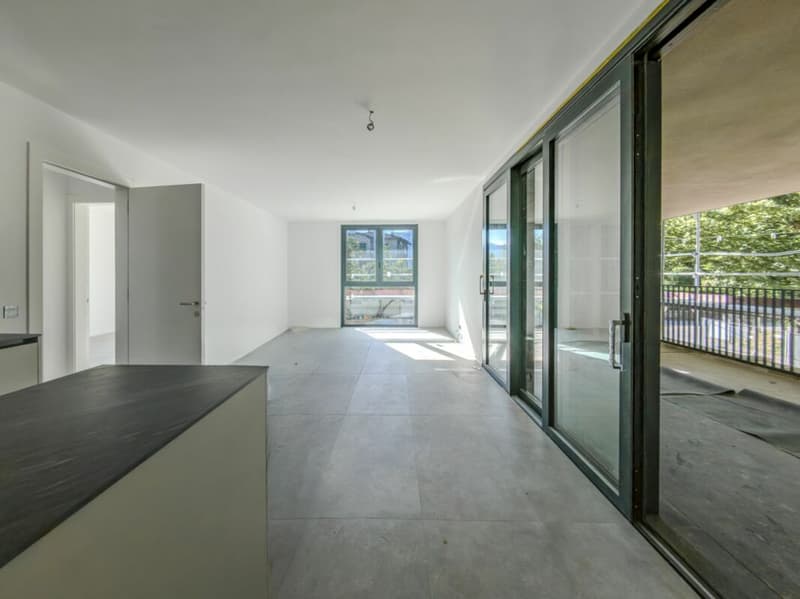 Appartement élégant neuf avec terrasse à vendre à Lugano (2)