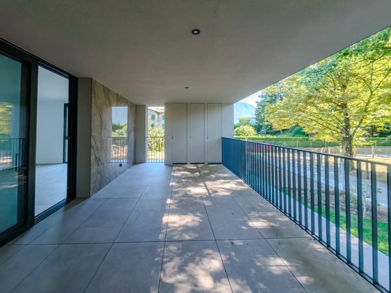 Elegante appartamento di nuova costruzione con terrazza in vendita a Lugano (4)