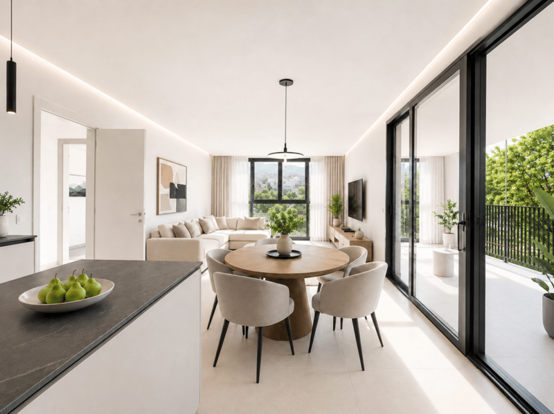 Appartement élégant neuf avec terrasse à vendre à Lugano (1)