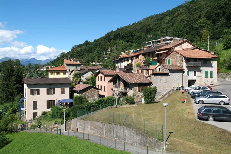 Montagnola Arasio vue sur le lac (1)