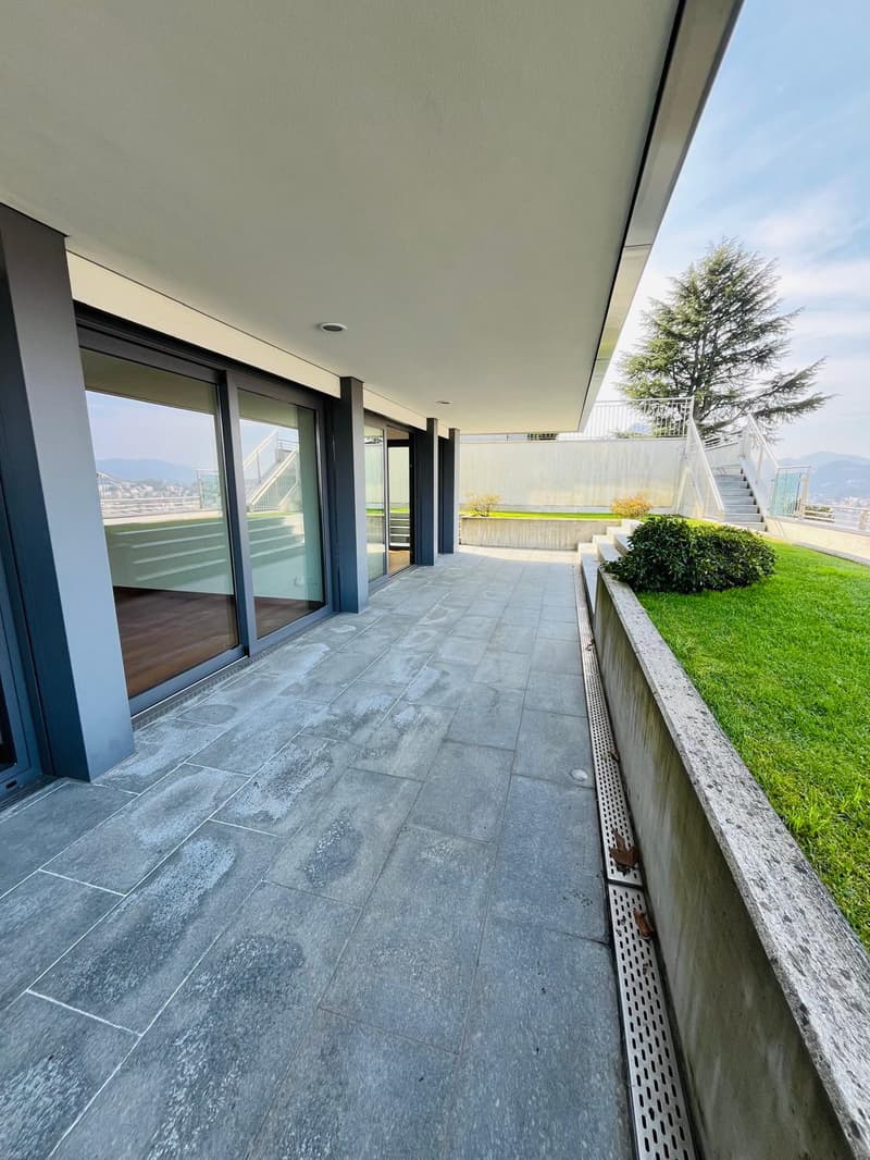 Appartamento di 3.5 locali con giardino e vista lago (13)
