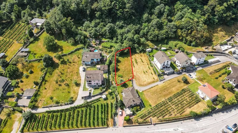 Centovalli, terrain constructible dans un quartier résidentiel (13)