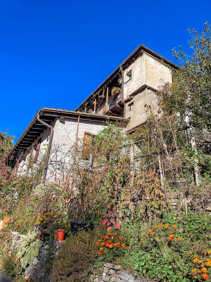Casa Tipica Ticinese con giardino - Typisches Tessiner Haus mit Garten (27)