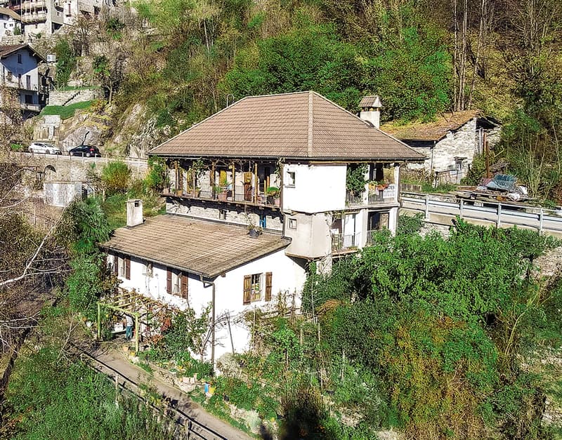 Casa Tipica Ticinese con giardino - Typisches Tessiner Haus mit Garten (29)