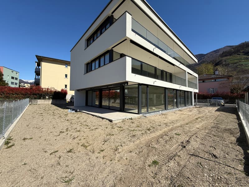 Appartement moderne avec jardin à Giubiasco (2)