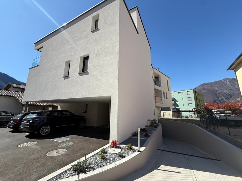 Modern apartment with terrace in Giubiasco (15)