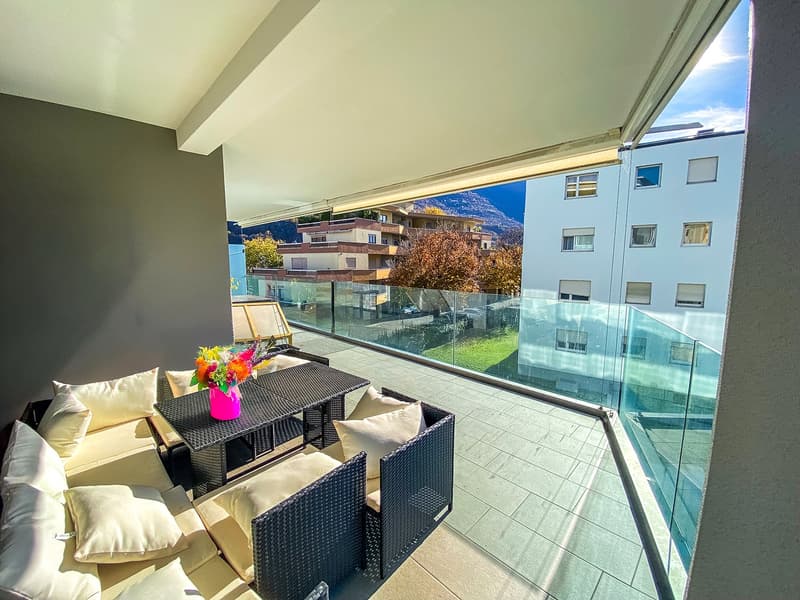 Appartement moderne 4.5 pièces avec balcon et garage à Bellinzona (9)