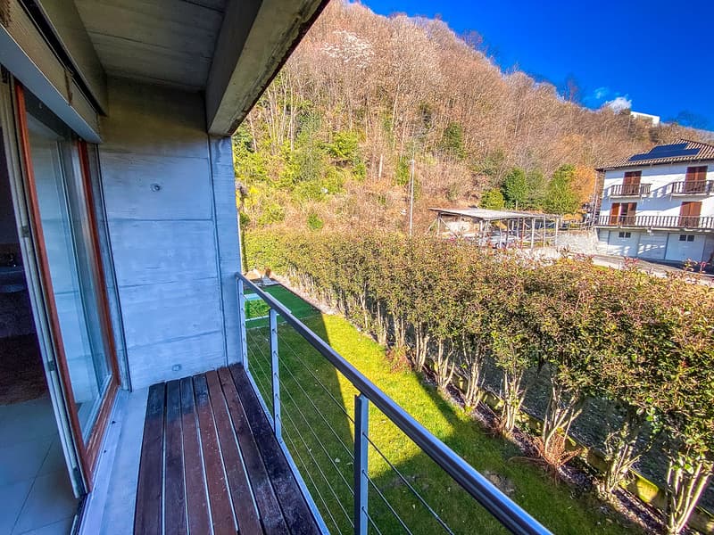 Casa unifamiliare con piscina a Minusio / Villetta mit Pool (22)