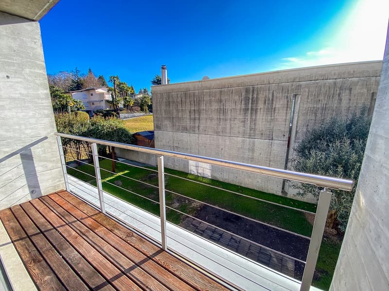 Casa unifamiliare con piscina a Minusio / Villetta mit Pool (21)