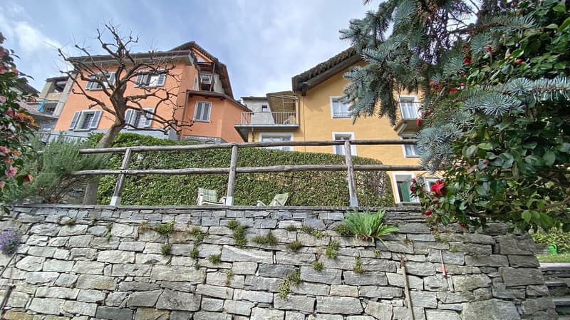 Vallemaggia, Cevio, Maison tessinoise typique rénovée, terrasse et jardin (10)