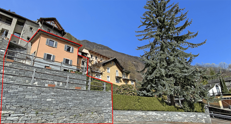 Vallemaggia, Cevio, Maison tessinoise typique rénovée, terrasse et jardin (12)
