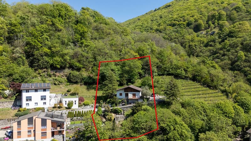 Terrain constructible avec maison en position collinaire (3)