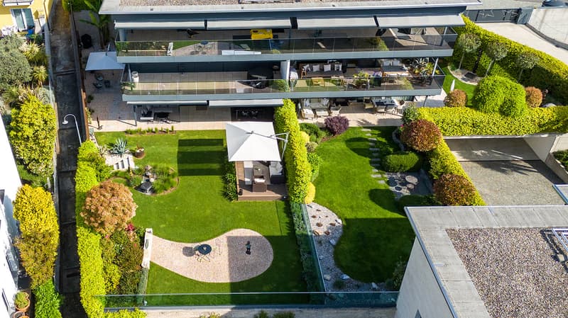 Appartamento 3.5 locali con giardino e vista panoramica sul lago (28)
