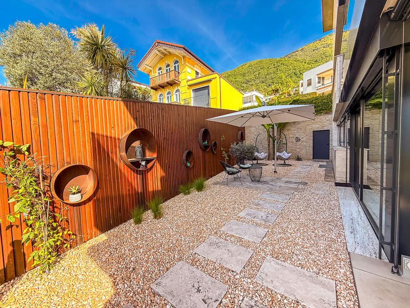 Appartamento 3.5 locali con giardino e vista panoramica sul lago (6)