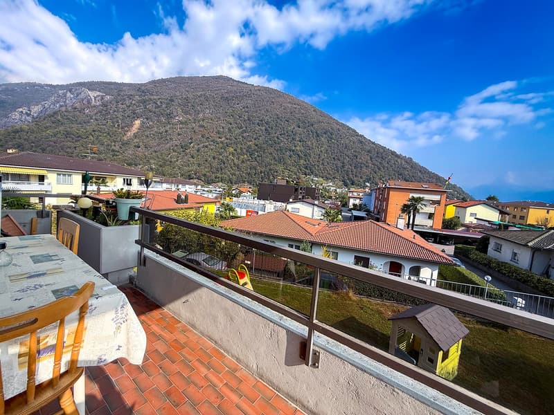 Comodo appartamento di 4.5 locali in zona tranquilla e residenziale a Losone (7)