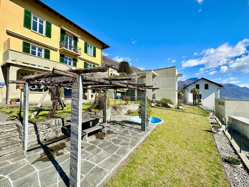 3-1/2 Zimmerwohnung mit Garten und Seeblick / 3.5 con giardino (20)