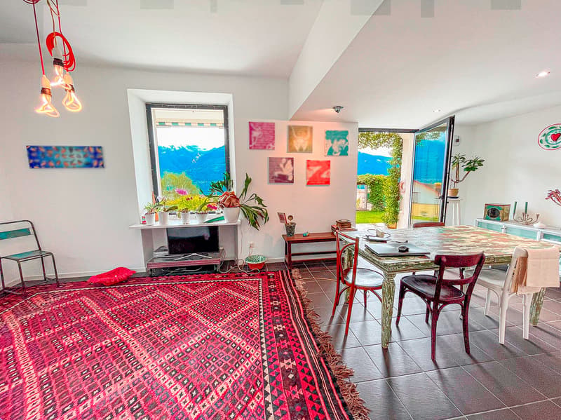 3-1/2 Zimmerwohnung mit Garten und Seeblick / 3.5 con giardino (5)