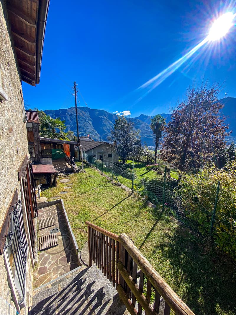 Rückzugsort im Tessin - Renoviertes Ferienhaus, mit Garten und Parkplatz (21)
