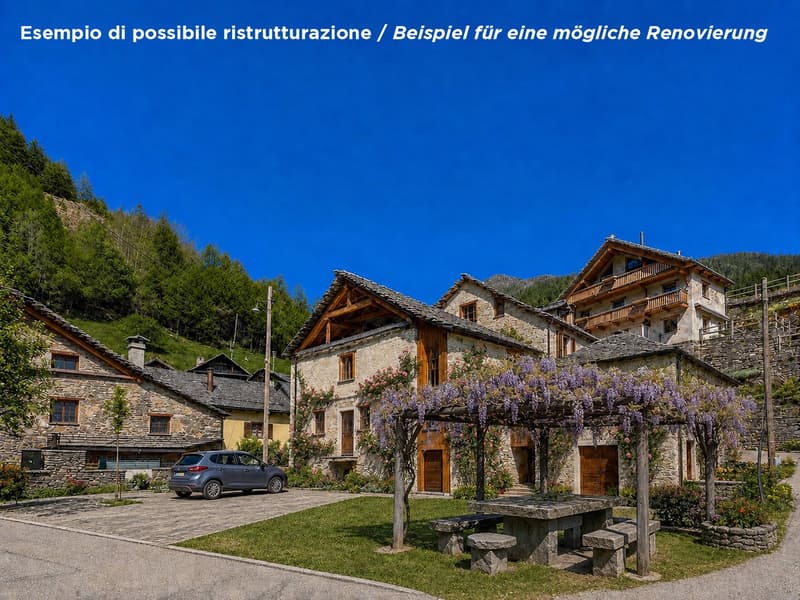 Lavizzara-Tal Zu renovierendes Rustico (8)