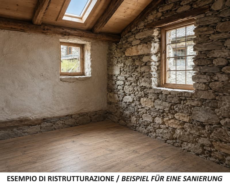 Zweitwohnsitz! Lavizzara-Tal, Rustico zum vollständigen Renovieren (8)