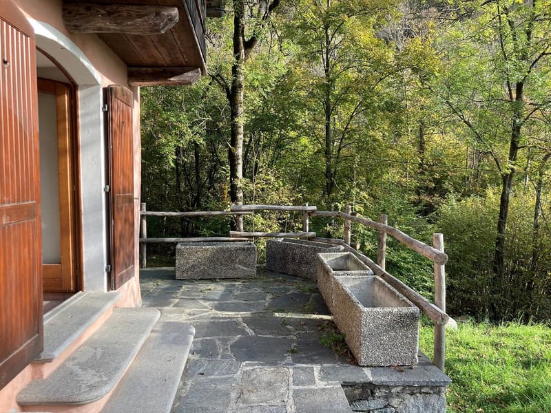 Tessin, Brione s/Minusio, Val Resa - Rustico renovierte mit garten (15)