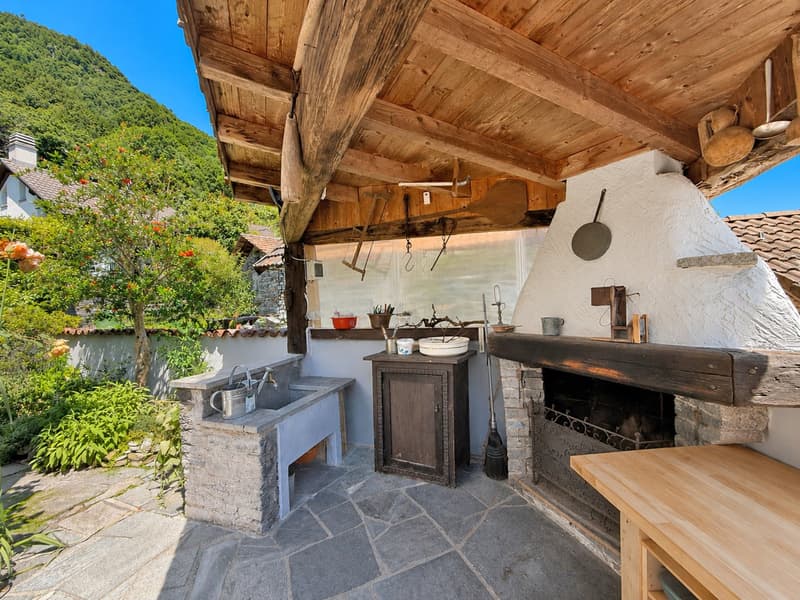 Zweitwohnsitz - Charmantes typisches Tessiner Haus/Rustico (19)
