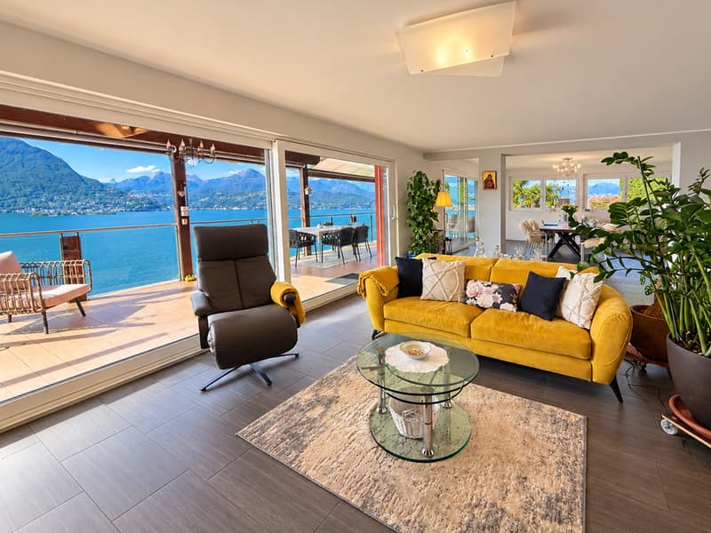 Villa con piscina e vista spettacolare sul Lago - Villa mit Pool und Panoramablick (11)