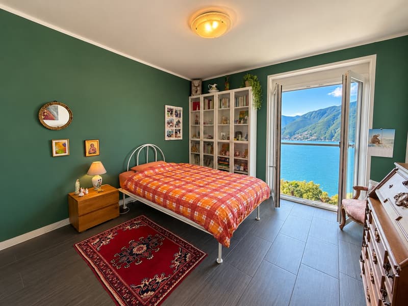 Villa con piscina e vista spettacolare sul Lago - Villa mit Pool und Panoramablick (23)