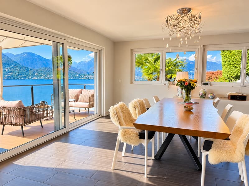 Villa con piscina e vista spettacolare sul Lago - Villa mit Pool und Panoramablick (7)