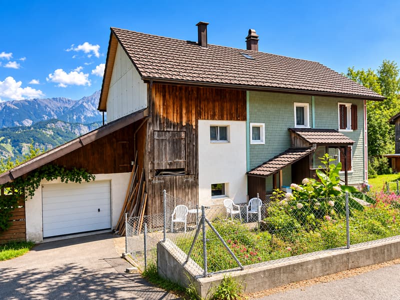 Freistehendes Einfamilienhaus mit traumhafter Weitsicht in Vilters-Wangs (19)