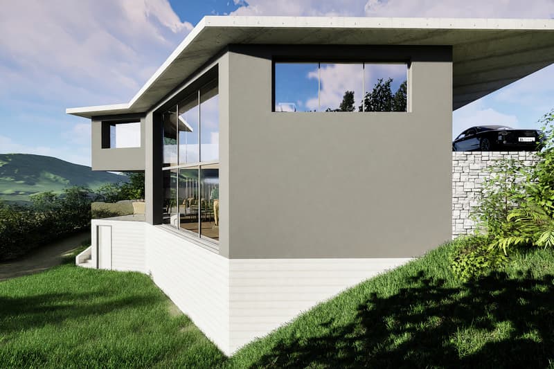 Villa moderna ad alta efficienza energetica con giardino privato (11)
