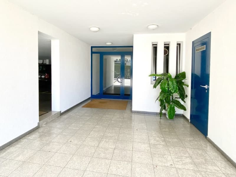 Bel appartement 4,5 pièces avec grande terrasse couverte en excellent état. (13)