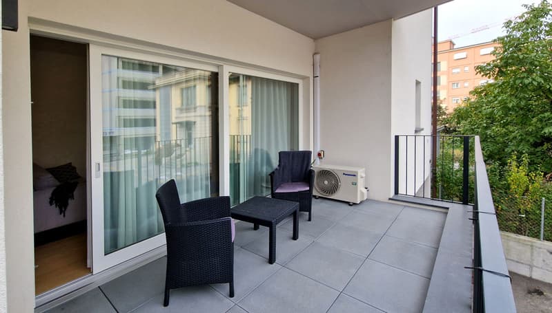 Elegant 3.5-room apartment in meticulously renovated courtyard. (5)