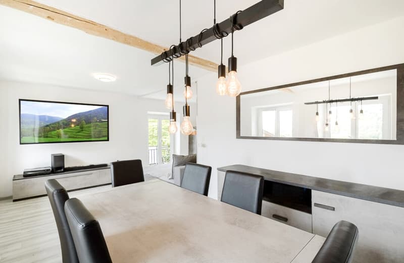 House with 3.5, 2.5 rooms, independent studio, garden and balconies. (2)