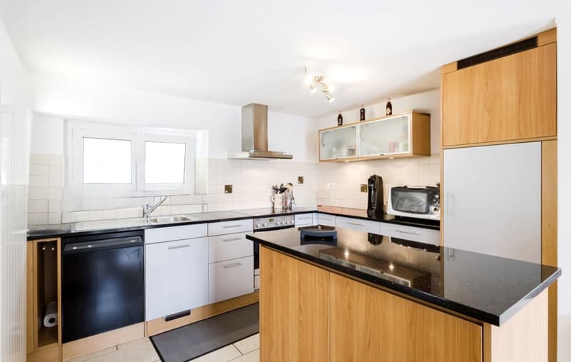 House with 3.5, 2.5 rooms, independent studio, garden and balconies. (5)